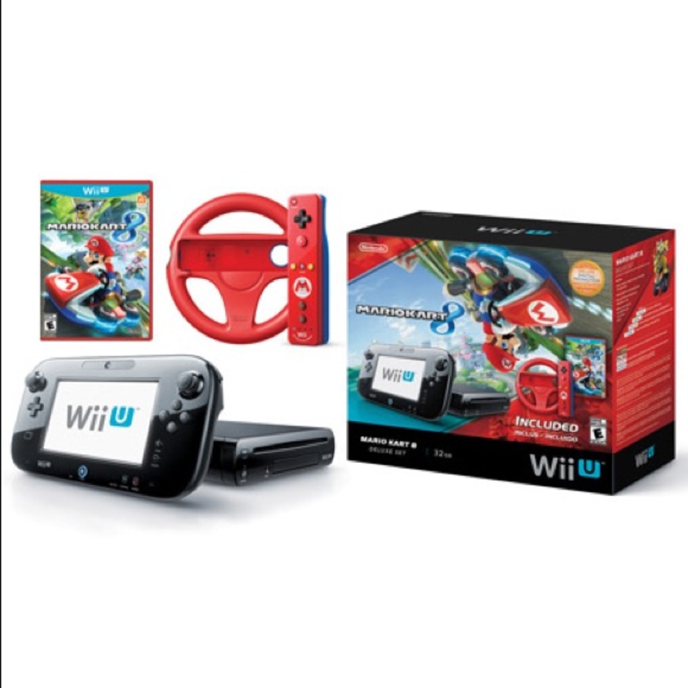 Nintendo Wii U console Delux set